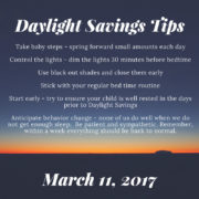 Daylight Savings Tips Child asleep — daylight saving time sleep tips for kids — Spring Valley Pediatrics Washington DC
