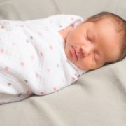 Baby sleeping safely on back — safe sleep guidelines — Spring Valley Pediatrics Washington DC