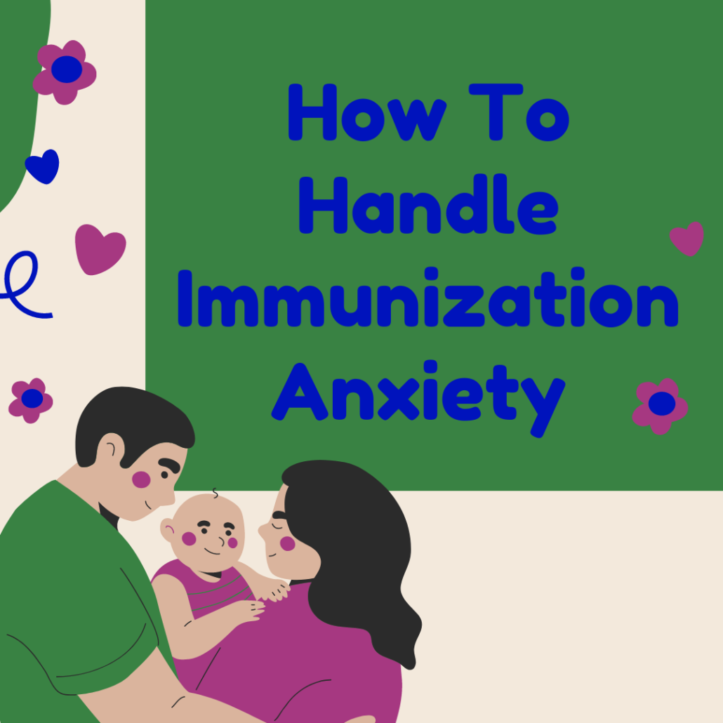 Pediatrician helping child with immunization anxiety — Spring Valley Pediatrics Washington DC