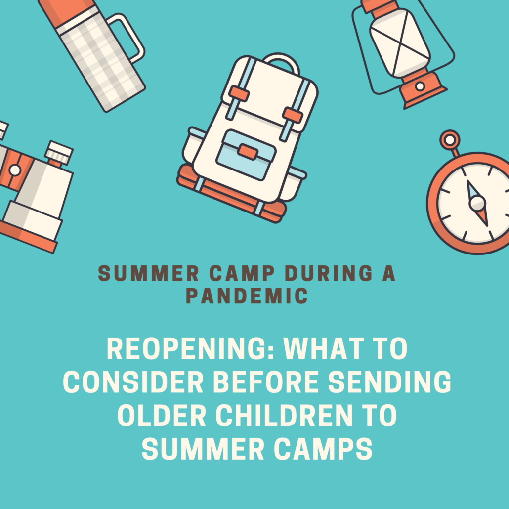 Children at summer camp — health tips from Spring Valley Pediatrics Washington DC