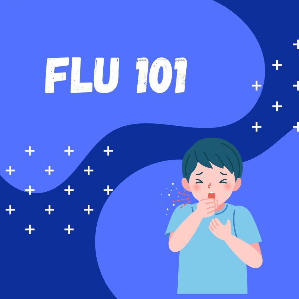 Child with flu fever at home — Spring Valley Pediatrics Washington DC