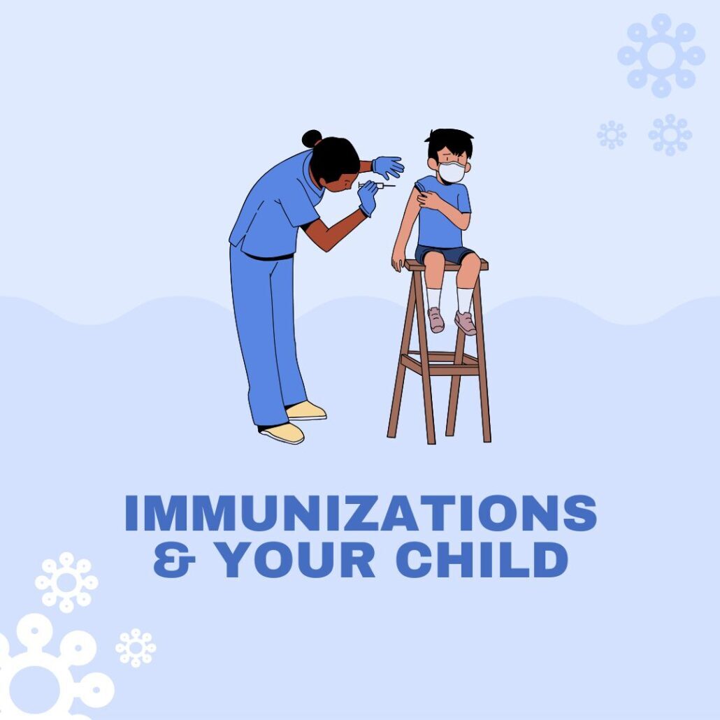 Pediatrician giving child immunization vaccine — Spring Valley Pediatrics Washington DC