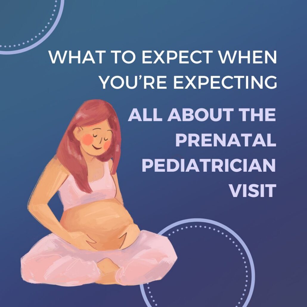 Expectant parents meeting with Spring Valley Pediatrics pediatrician for prenatal consultation in Washington DC