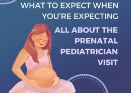 Expectant parents meeting with Spring Valley Pediatrics pediatrician for prenatal consultation in Washington DC