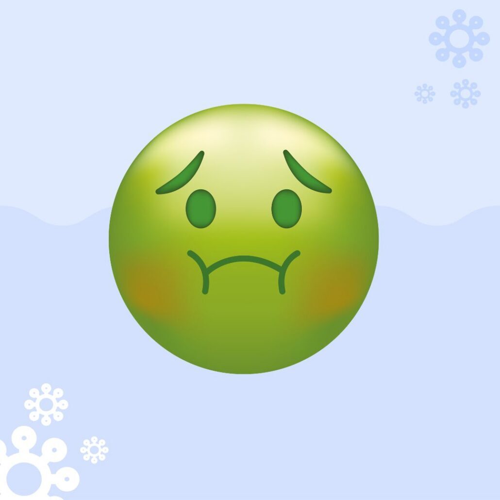 Child with stomach bug looking unwell — vomiting and diarrhea symptoms — Spring Valley Pediatrics Washington DC